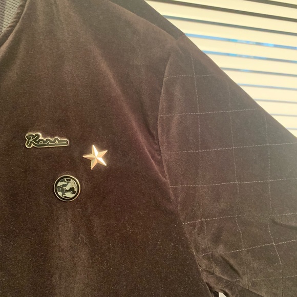 Men’s Michael Kors Velvet Bomber - Picture 3 of 3